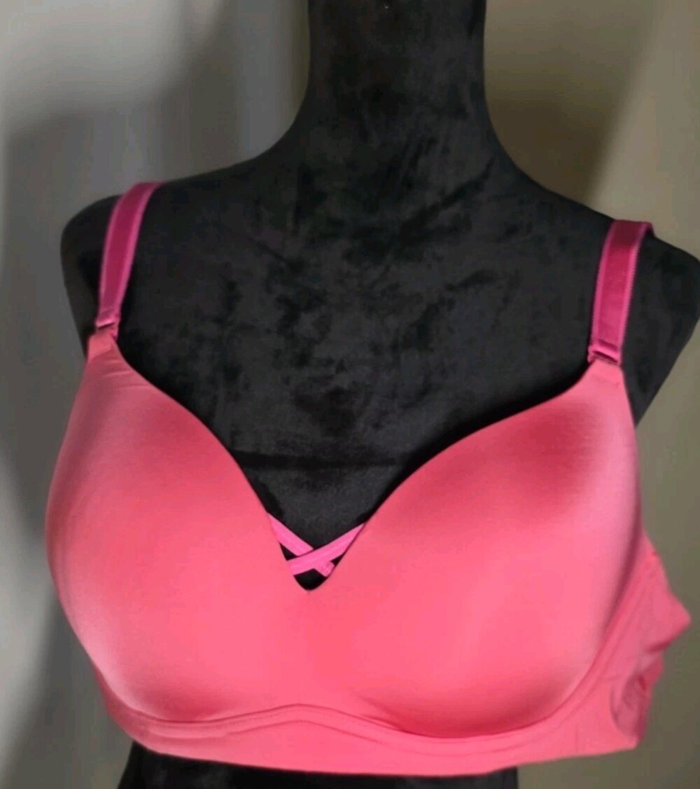 TORRID Curve Dream Push Up Bra 360 WIREFREE XO Plunge Lightly Lined 40DDD